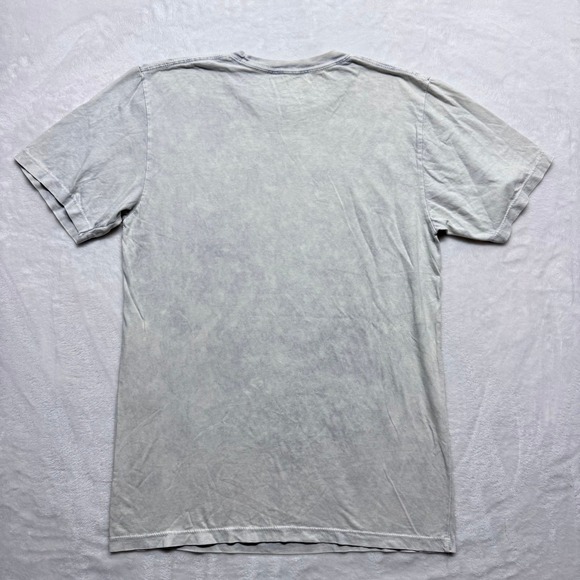 Brand‎ New! Cowboy Graphic T Shirt Light Wash Crew Neck Short Sleeve Cotton - Picture 5 of 5